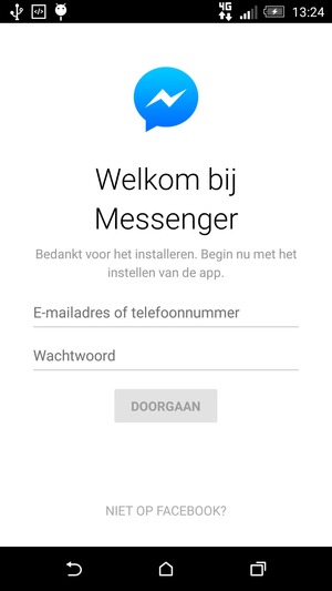 Uw app is klaar voor gebruik
