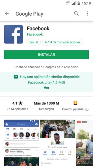 Seleccione INSTALAR
