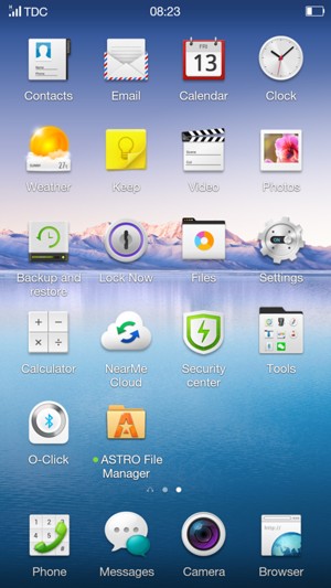 Select Settings