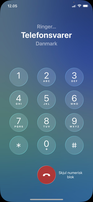 Ringer til Telefonsvarer