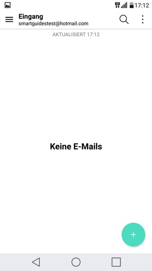 Ihr Hotmail Konto ist einsatzbereit