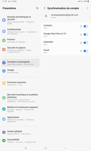 Vos contacts Google vont maintenant être synchronisés avec votre Galaxy