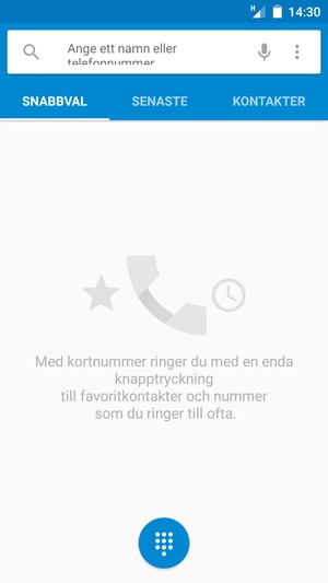 Välj Knappsats