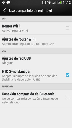 Seleccione Ajustes de router WiFi
