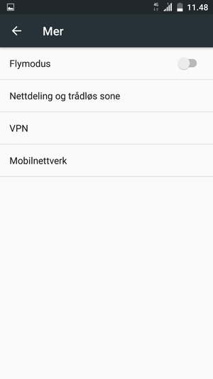 Velg Mobilnettverk