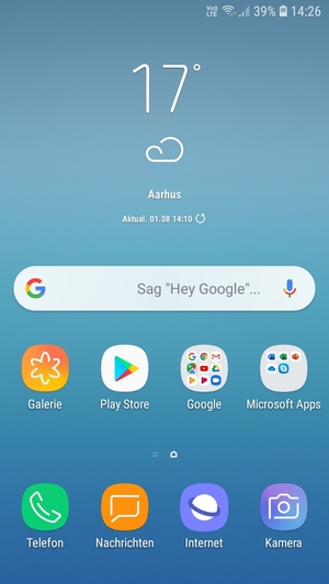 Wählen Sie Play Store