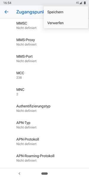 Wählen Sie Speichern