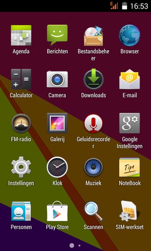 Selecteer Instellingen
