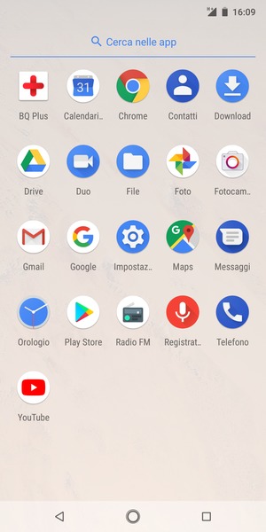 Seleziona Impostazioni