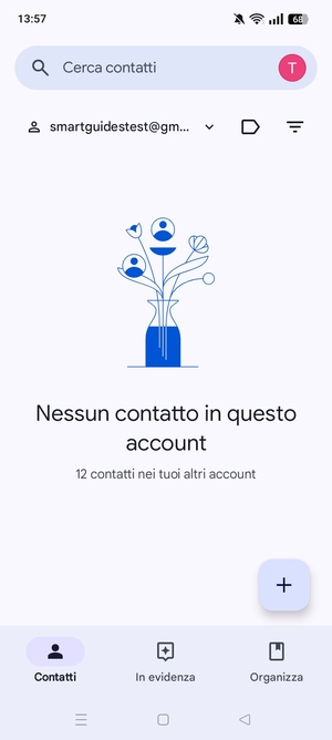 Seleziona Organizza