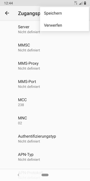 Wählen Sie Speichern