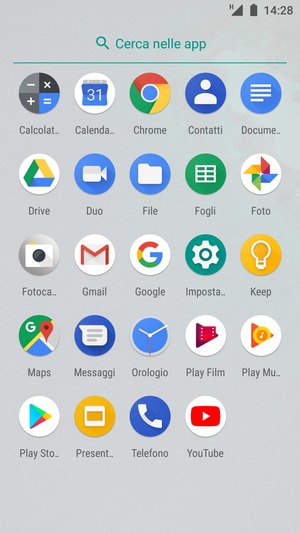 Seleziona Impostazioni