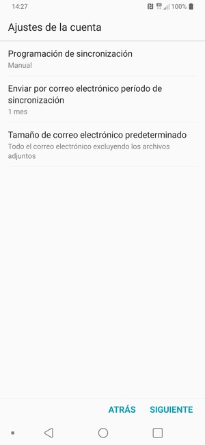 Seleccione SIGUIENTE
