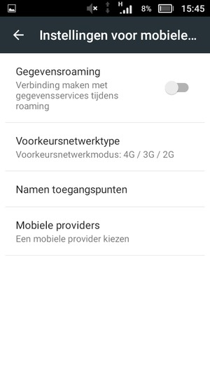 Selecteer Namen toegangspunten