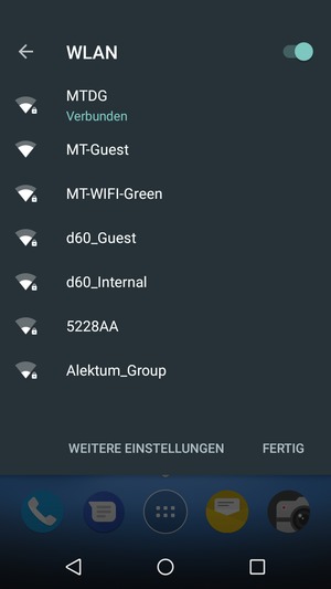 Schalten Sie WLAN aus