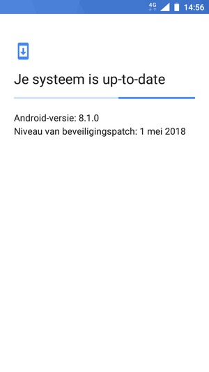 Wacht tot de zoekopdracht beëindigd is