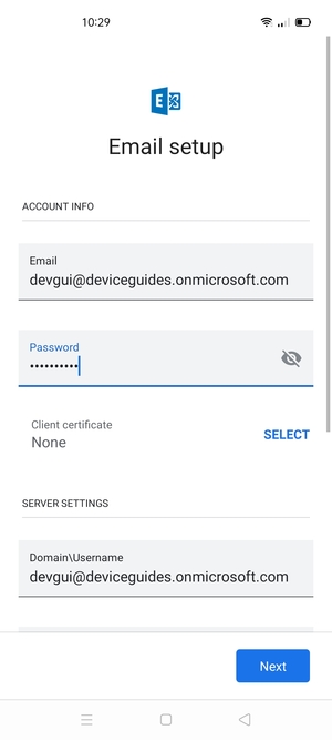 Enter your password