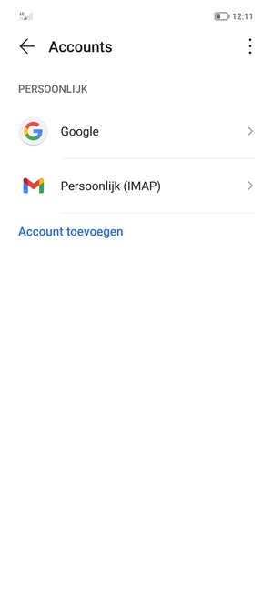 Selecteer Google