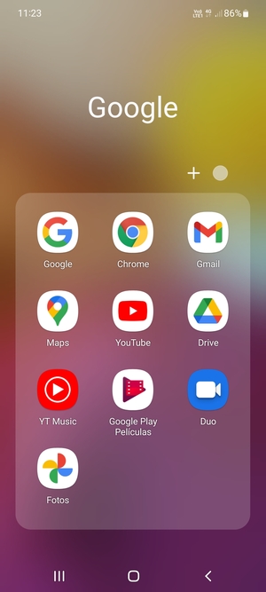Seleccione Gmail