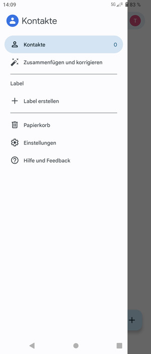 Wählen Sie Einstellungen