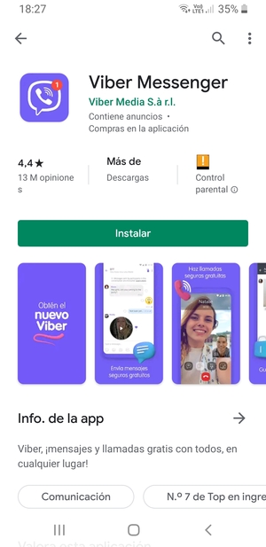 Seleccione Instalar