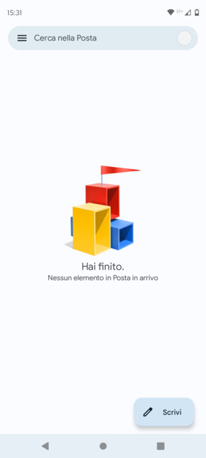 Il tuo account è pronto per l'uso