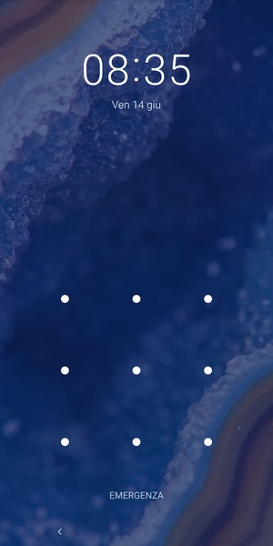 Il tuo telefono è ora protetto dal blocco schermo