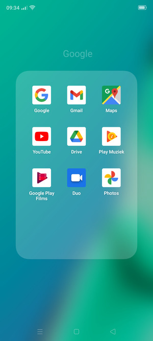 Selecteer Gmail