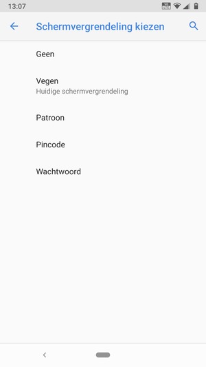 Selecteer Patroon