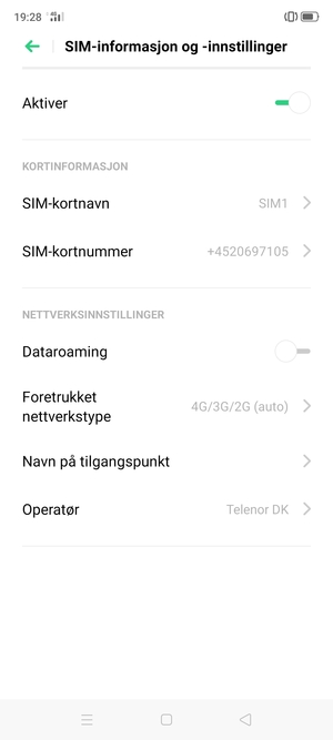 Velg Navn på tilgangspunkt