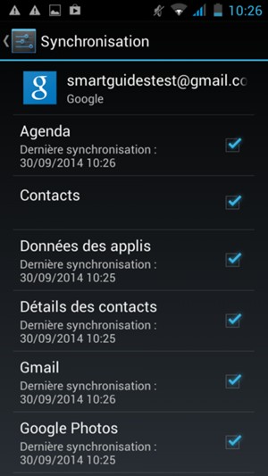 Cocher toutes les cases