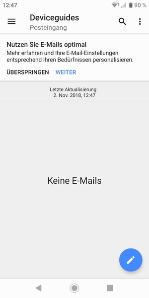 Ihr Konto ist einsatzbereit