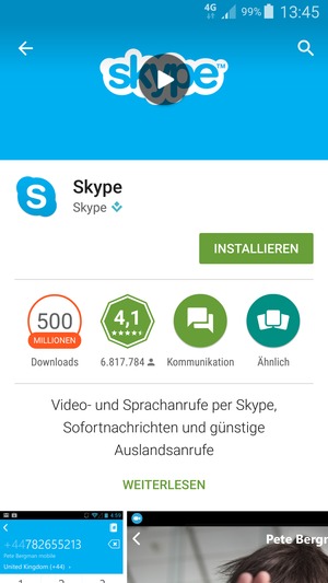 Wählen Sie INSTALLIEREN