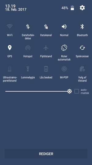Slå Bluetooth fra