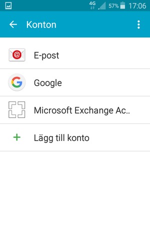 Välj Google
