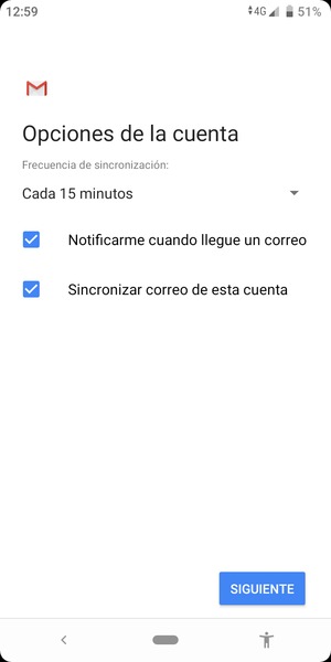 Seleccione SIGUIENTE