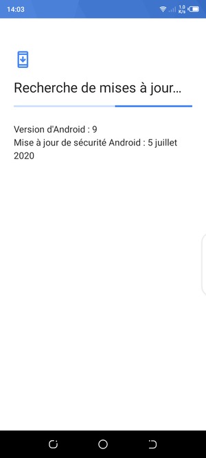 Veuillez attendre la fin de la recherche