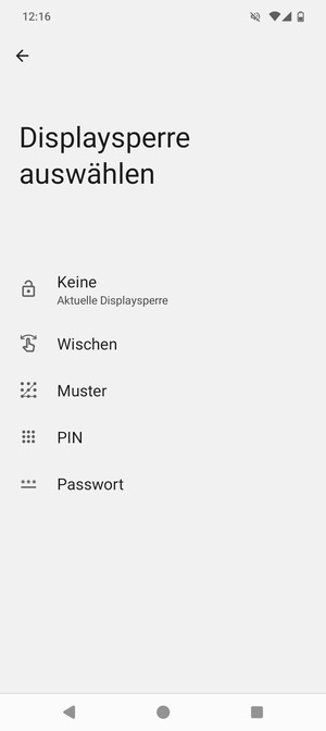 Wählen Sie Muster