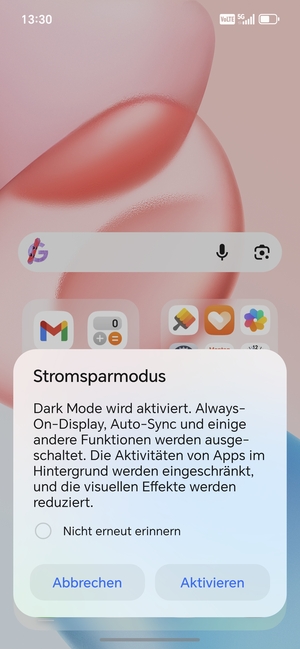 Wählen Sie Aktivieren
