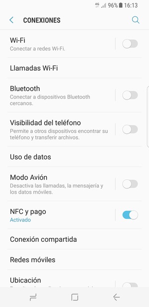 Seleccione Redes móviles