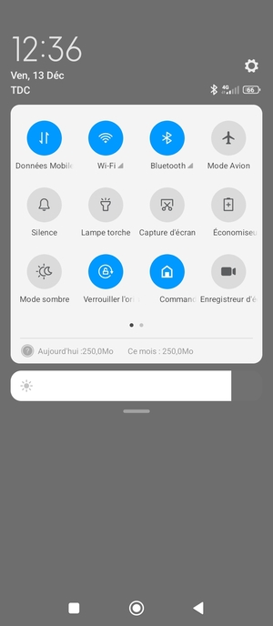 Désactiver le Wi-Fi et le Bluetooth